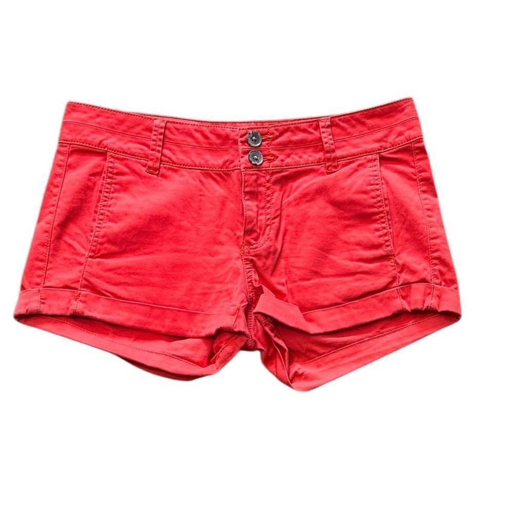 Express Bright Orange Shorts